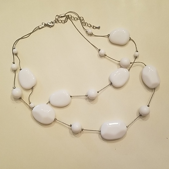 Double stranded necklace with beads - Picture 1 of 1